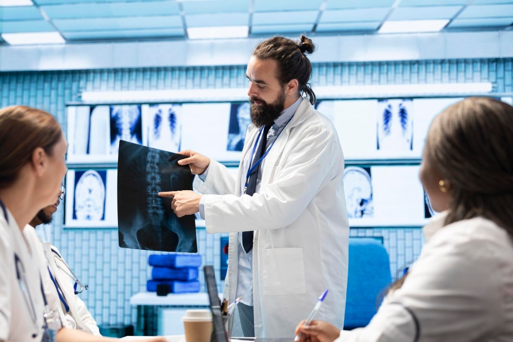 radiologist and imaging specialist